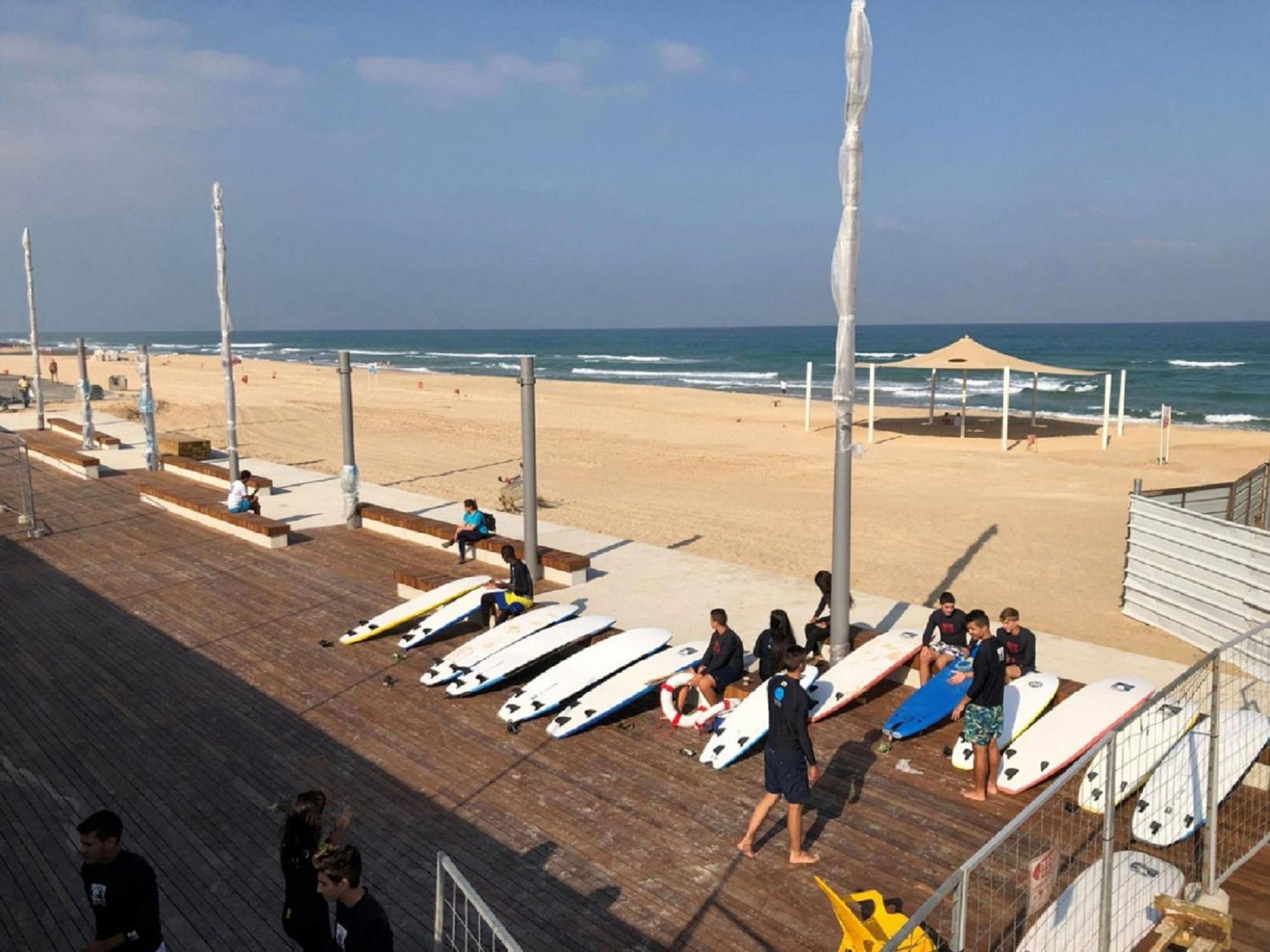 Motel Hofim Bat Yam Bagian luar foto
